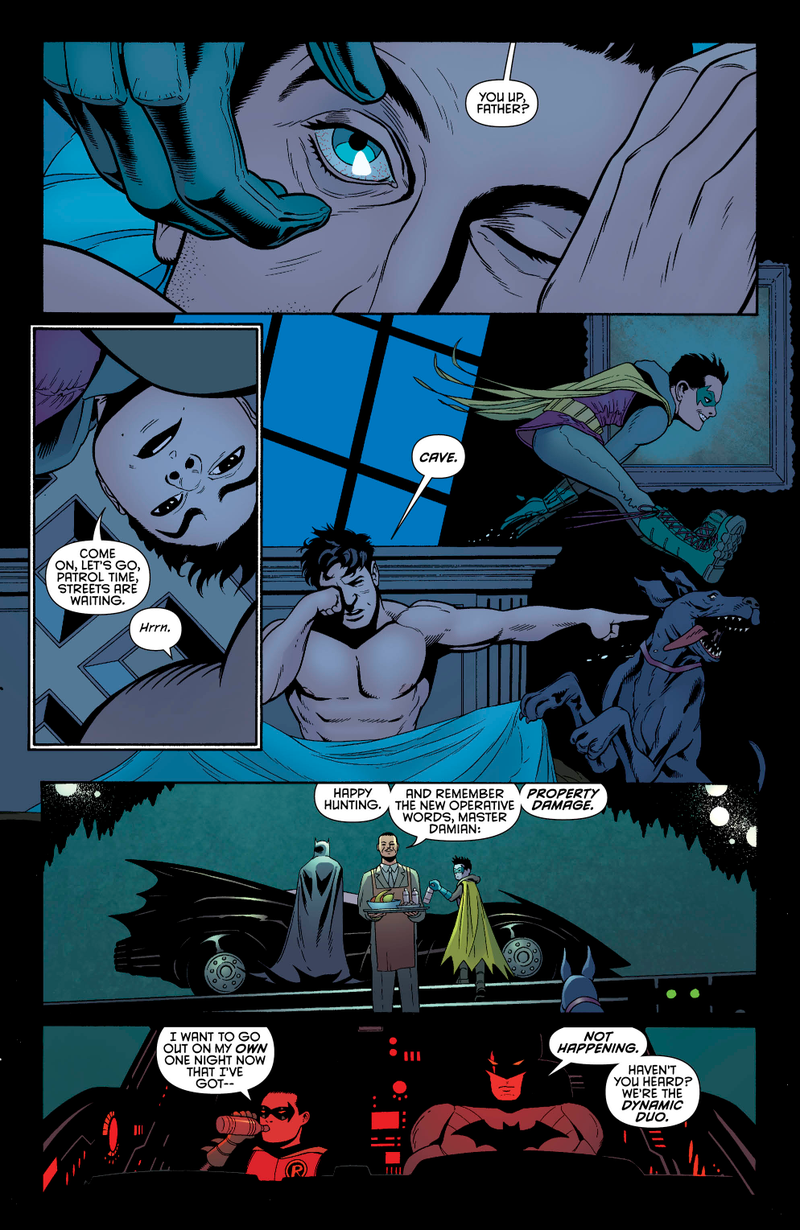 Illustration for article titled Exclusive DC preview: A superpowered Damian Wayne returns to Batman And Robin